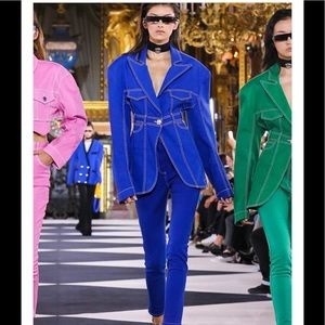 BALMAIN PARIS NWT RTW SPRING 2020 RUNWAY BLAZER 🌈